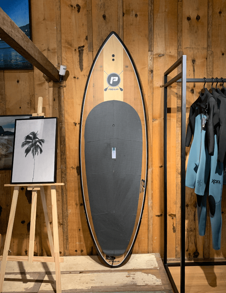 SEAWEED スラスターボード Pró-Ilha – Stand Up Paddle Vacuum Wood (8′ x 29,5′ x 4′ – 102,7L