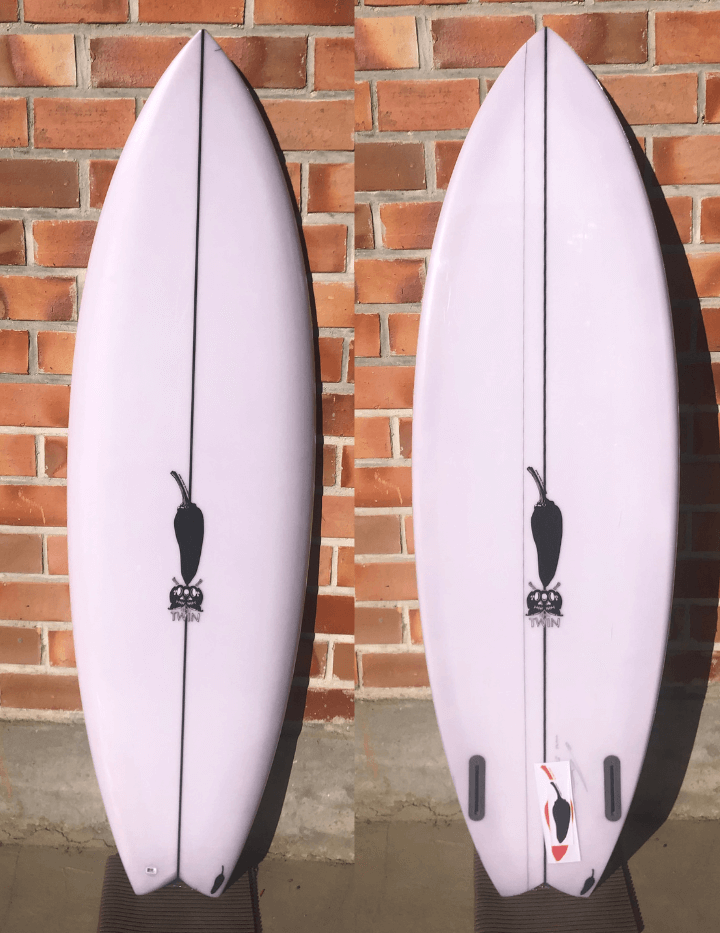 Chilli – Peppa Twin (5'8″ x 19 3/4″ x 2 1/2″ – 30,8L) – Pranchas